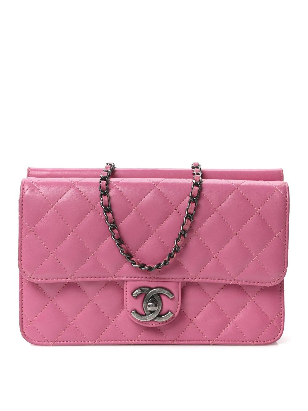 Chanel Lambskin Quilted Medium Crossing #328901C25B